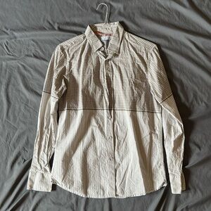 Five four long sleeve Oxford button up shirt